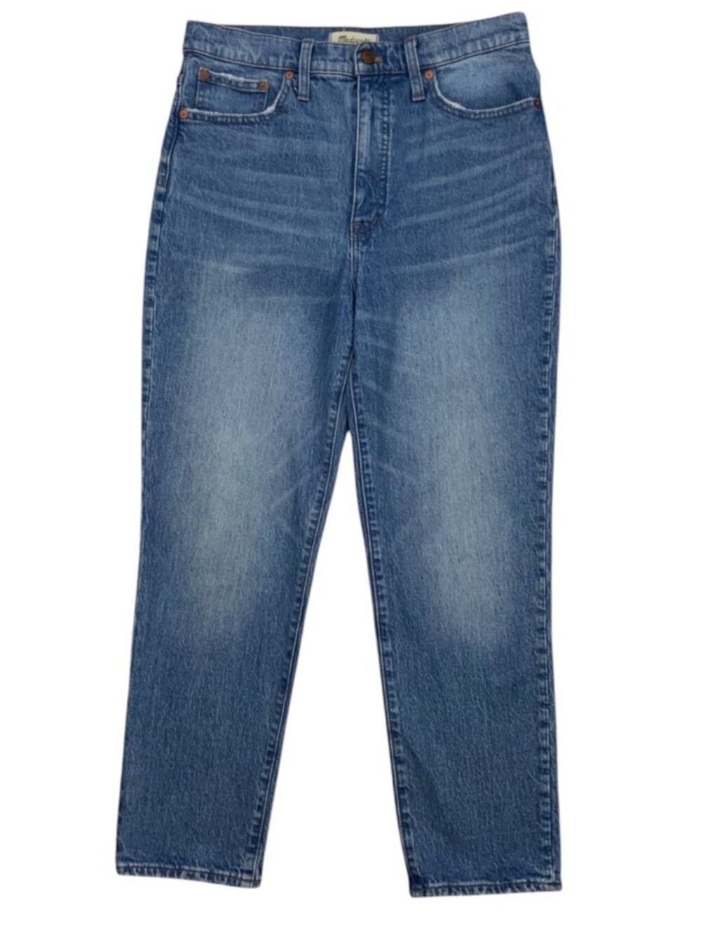 Madewell Classic Straight Jean 29 Nearwood Wash High Rise